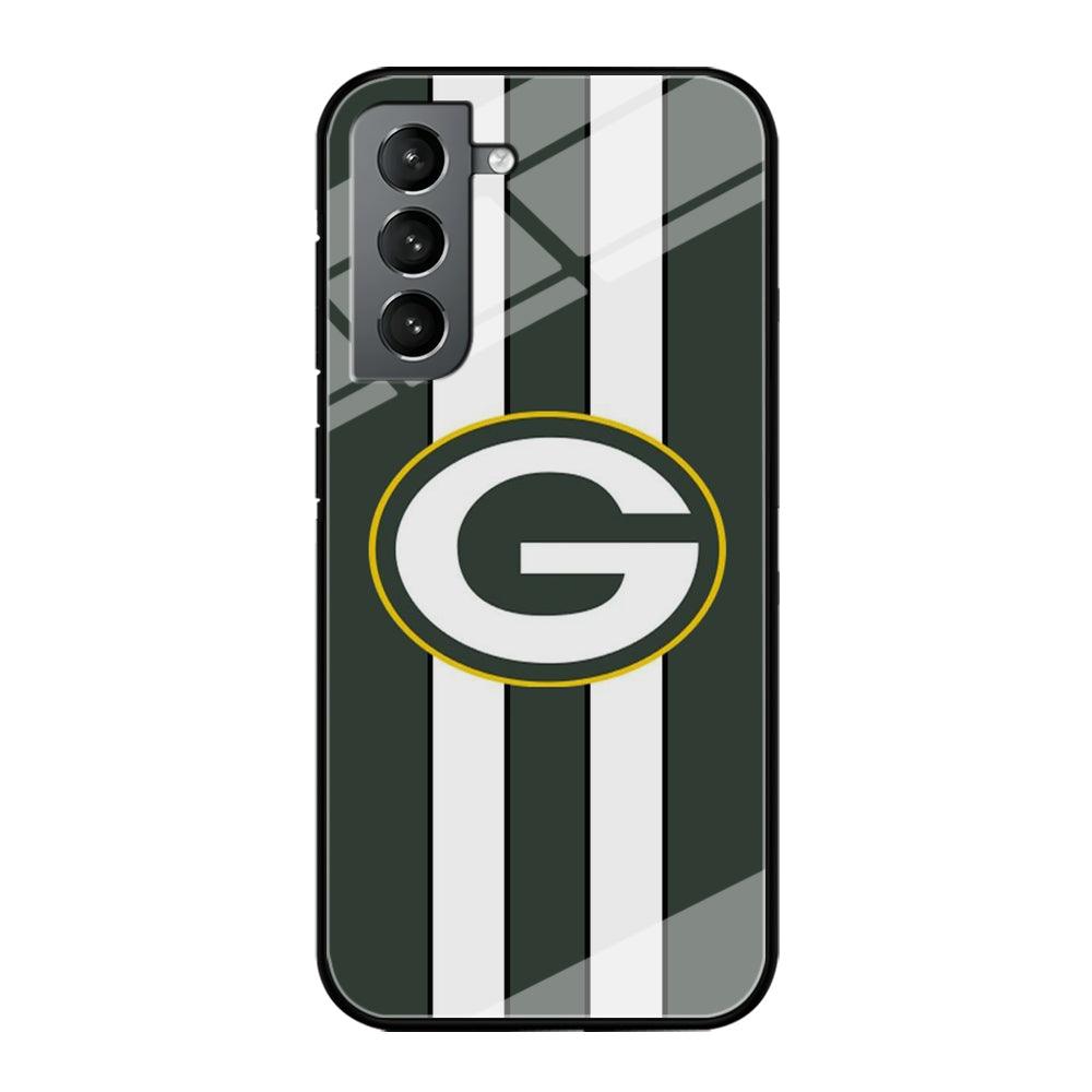 Green Bay Packers Circle on Center Samsung Galaxy S21 Case-Oxvistore