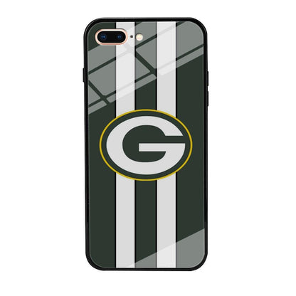 Green Bay Packers Circle on Center iPhone 8 Plus Case-Oxvistore