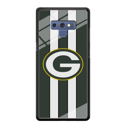 Green Bay Packers Circle on Center Samsung Galaxy Note 9 Case-Oxvistore