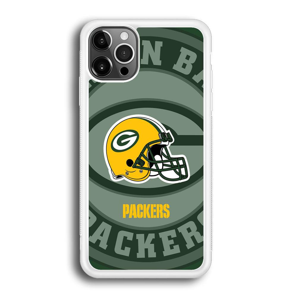 Green Bay Packers Yellow Helmet iPhone 12 Pro Case-Oxvistore