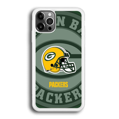 Green Bay Packers Yellow Helmet iPhone 12 Pro Case-Oxvistore