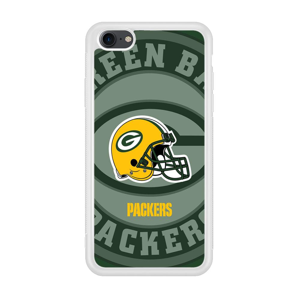 Green Bay Packers Yellow Helmet iPhone 8 Case-Oxvistore