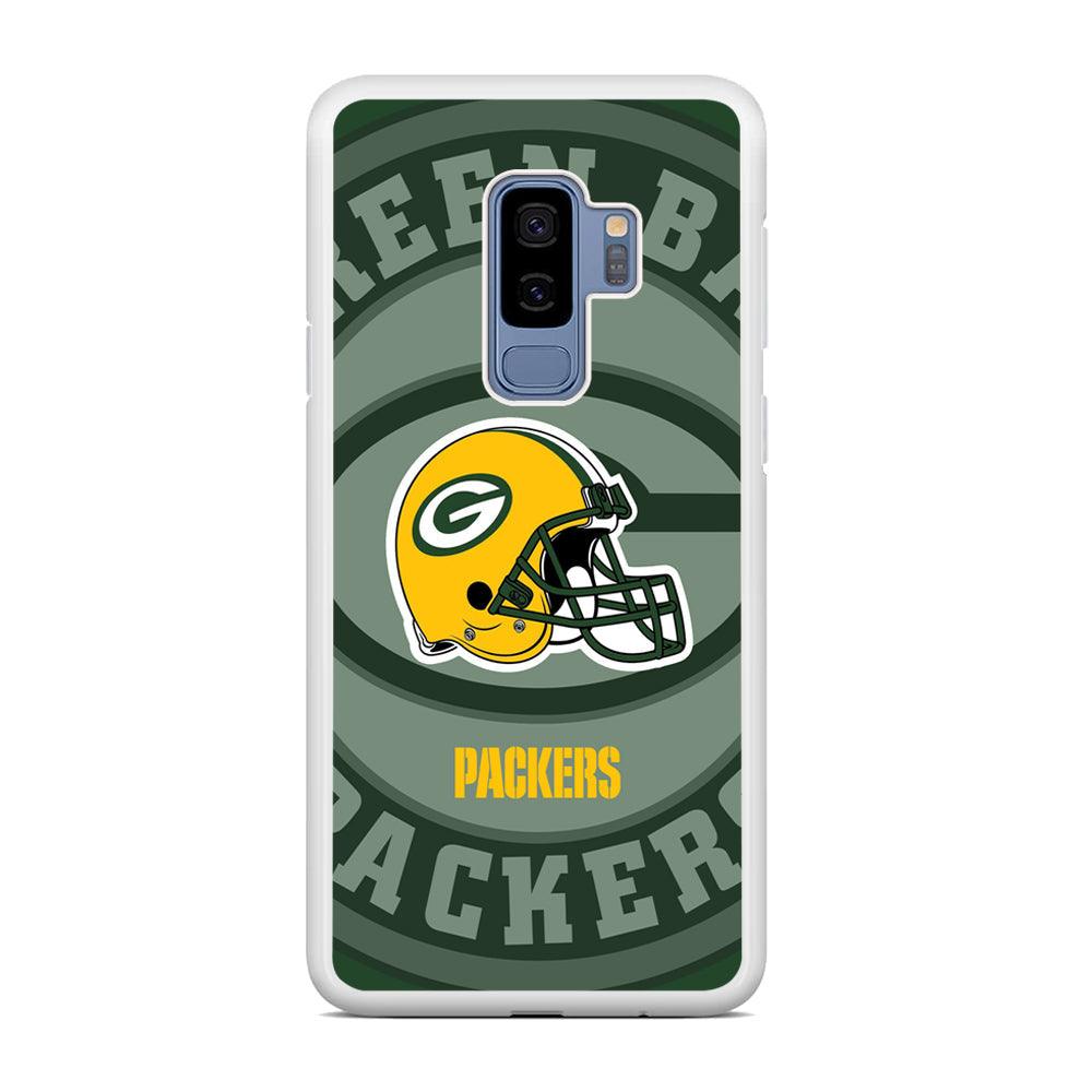 Green Bay Packers Yellow Helmet Samsung Galaxy S9 Plus Case-Oxvistore