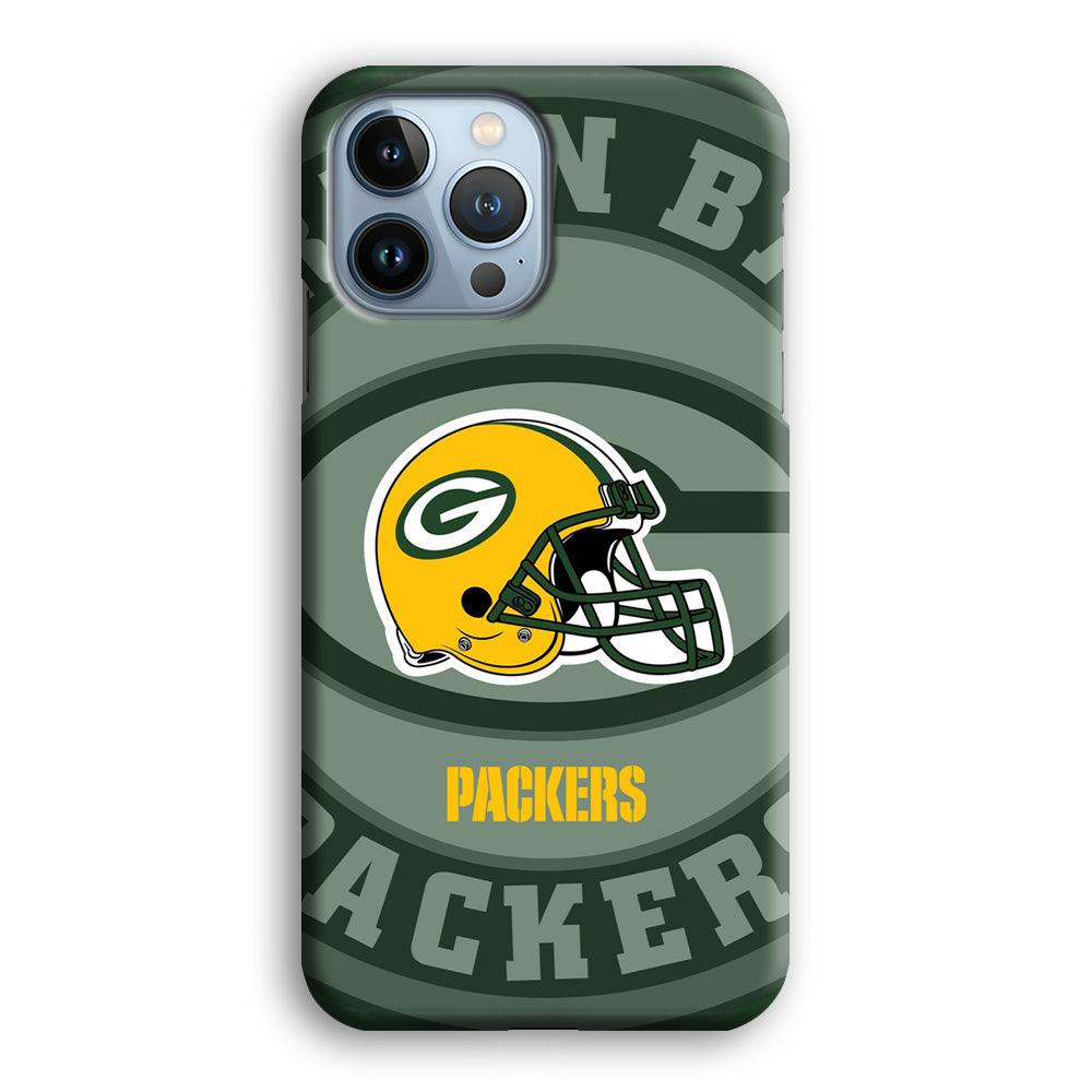 Green Bay Packers Yellow Helmet iPhone 13 Pro Case-Oxvistore