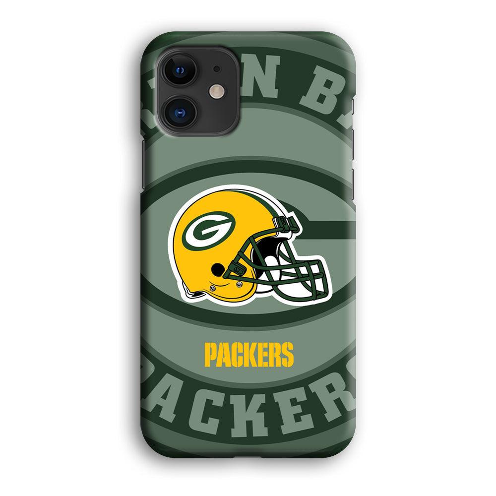 Green Bay Packers Yellow Helmet iPhone 12 Case-Oxvistore