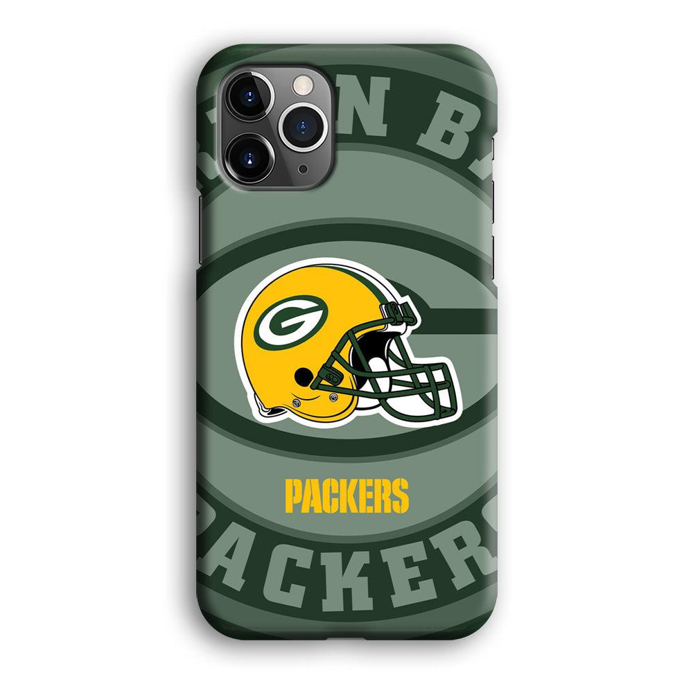 Green Bay Packers Yellow Helmet iPhone 12 Pro Case-Oxvistore