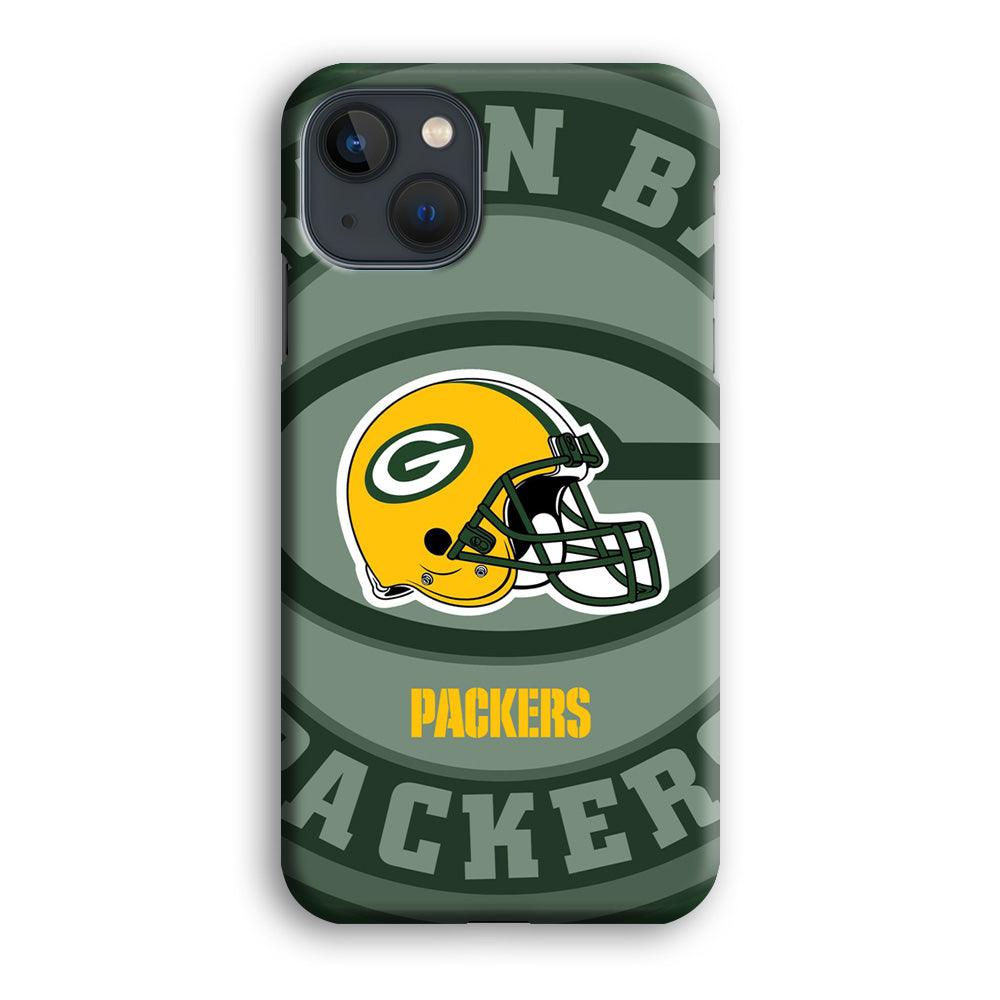 Green Bay Packers Yellow Helmet iPhone 15 Plus Case-Oxvistore