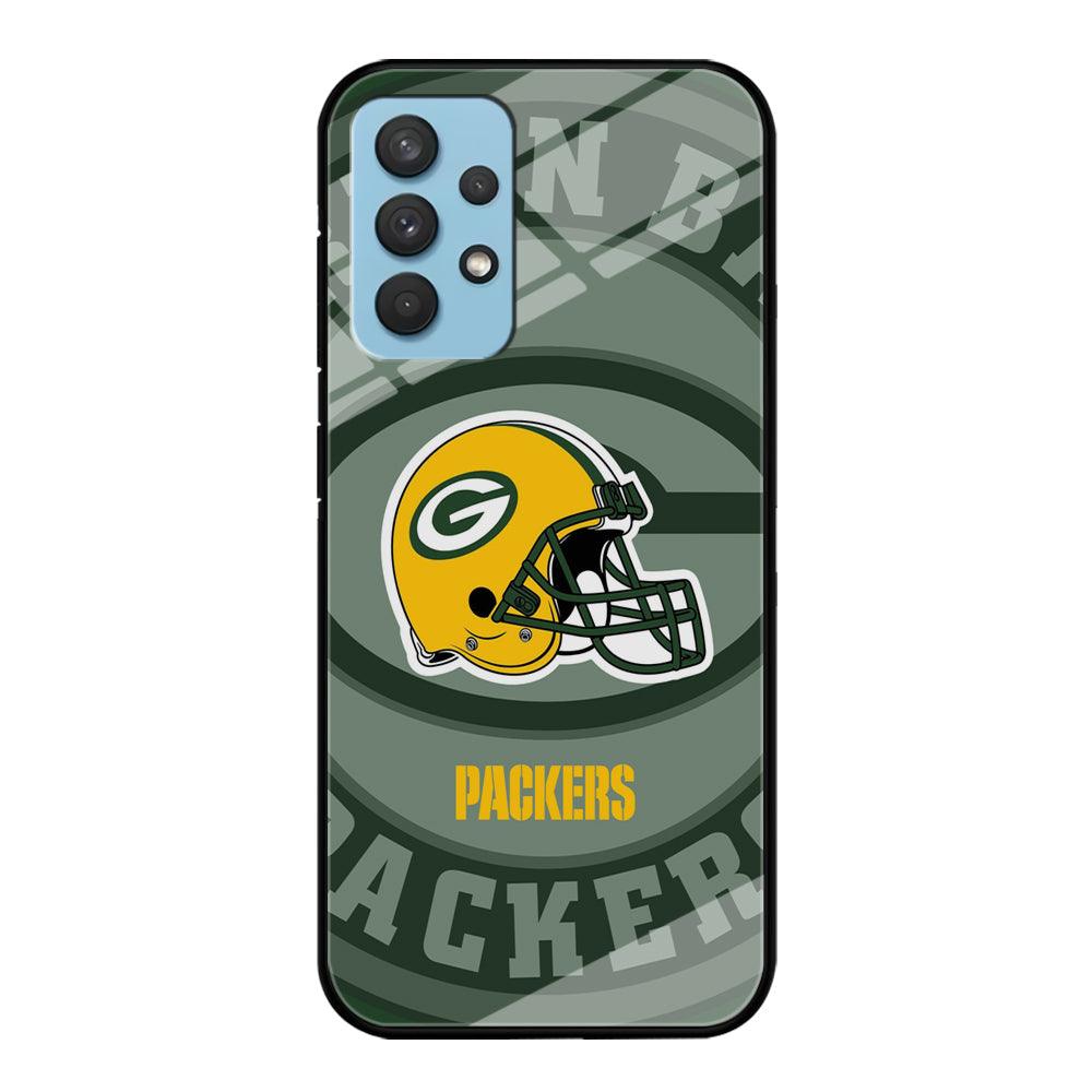 Green Bay Packers Yellow Helmet Samsung Galaxy A32 Case-Oxvistore