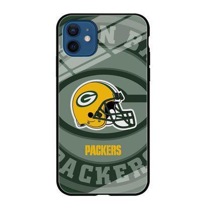 Green Bay Packers Yellow Helmet iPhone 12 Case-Oxvistore