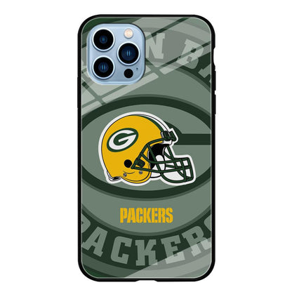 Green Bay Packers Yellow Helmet iPhone 15 Pro Max Case-Oxvistore