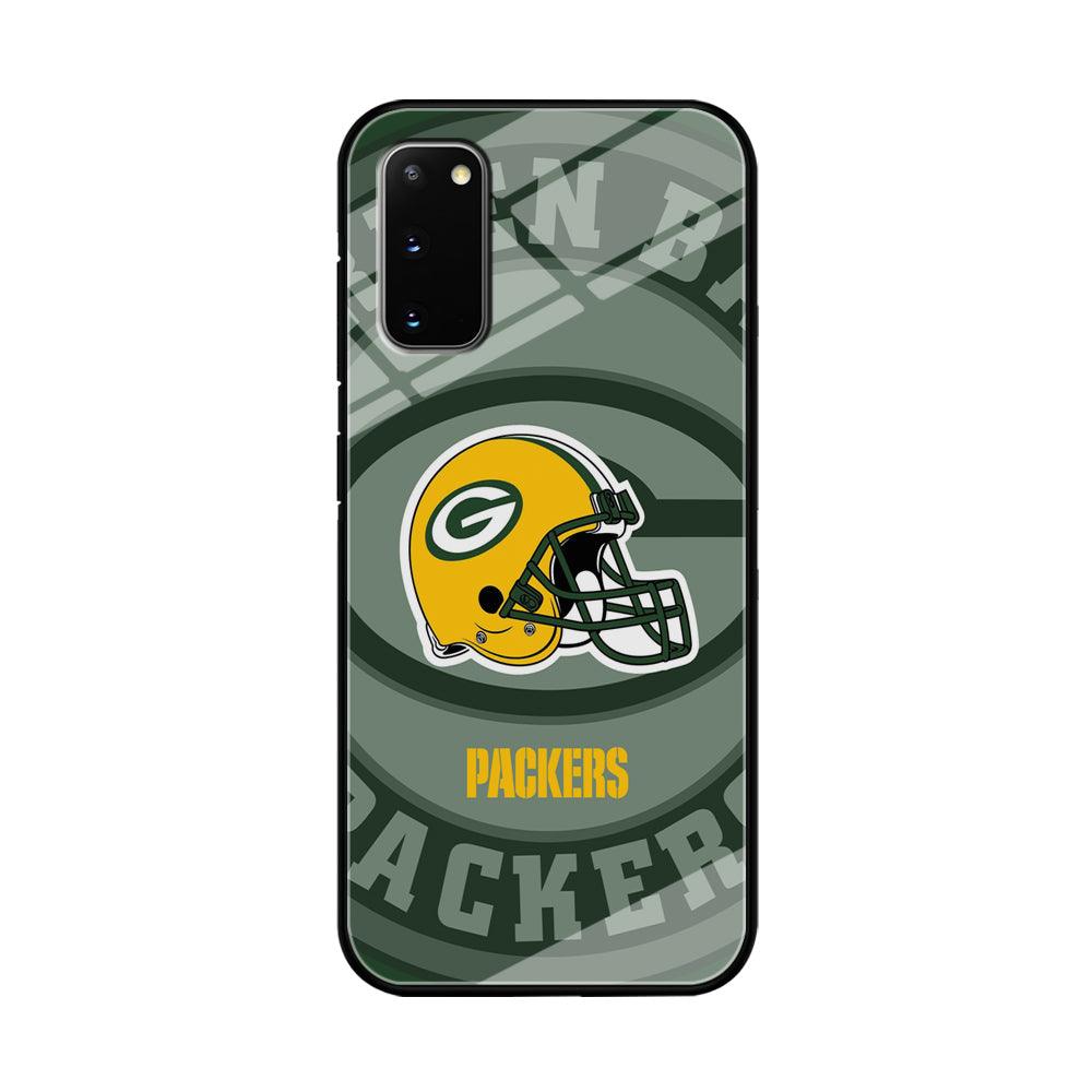 Green Bay Packers Yellow Helmet Samsung Galaxy S20 Case-Oxvistore