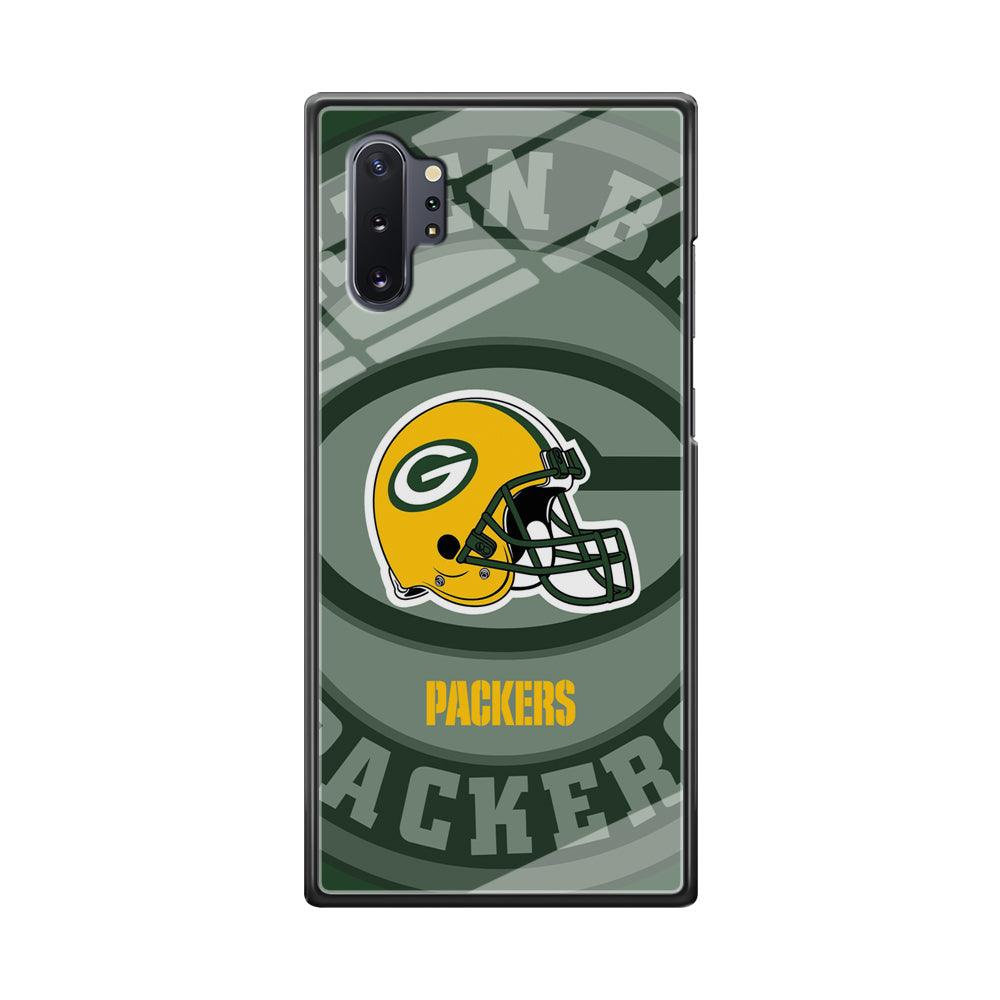 Green Bay Packers Yellow Helmet Samsung Galaxy Note 10 Plus Case-Oxvistore