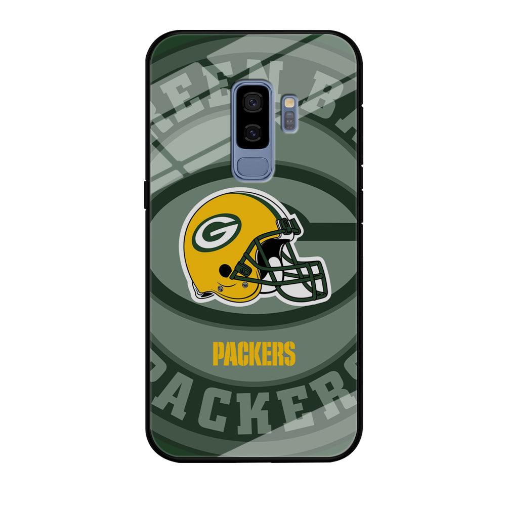 Green Bay Packers Yellow Helmet Samsung Galaxy S9 Plus Case-Oxvistore