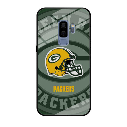 Green Bay Packers Yellow Helmet Samsung Galaxy S9 Plus Case-Oxvistore