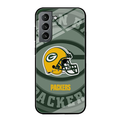 Green Bay Packers Yellow Helmet Samsung Galaxy S21 Plus Case-Oxvistore