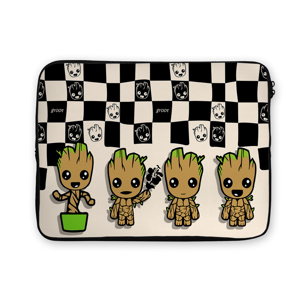 Groot Being Cute Laptop Sleeve Protective Cover