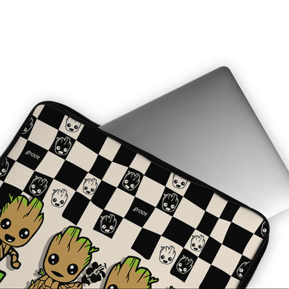 Groot Being Cute Laptop Sleeve Protective Cover