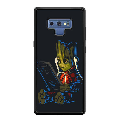 Groot Feel The Good Time Samsung Galaxy Note 9 Case-Oxvistore