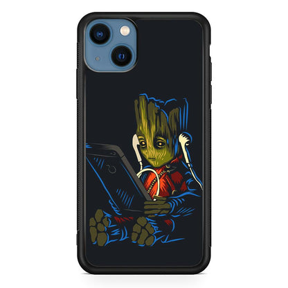 Groot Feel The Good Time iPhone 13 Case-Oxvistore