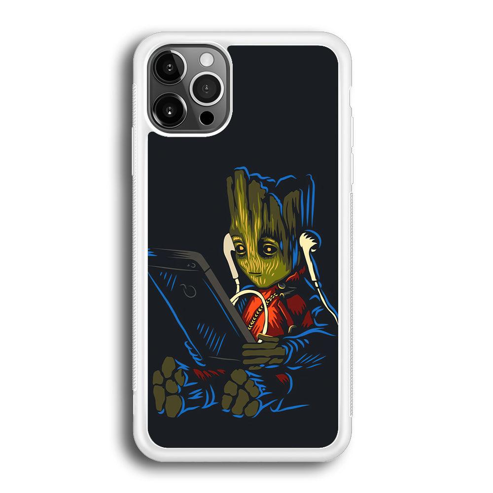 Groot Feel The Good Time iPhone 12 Pro Max Case-Oxvistore