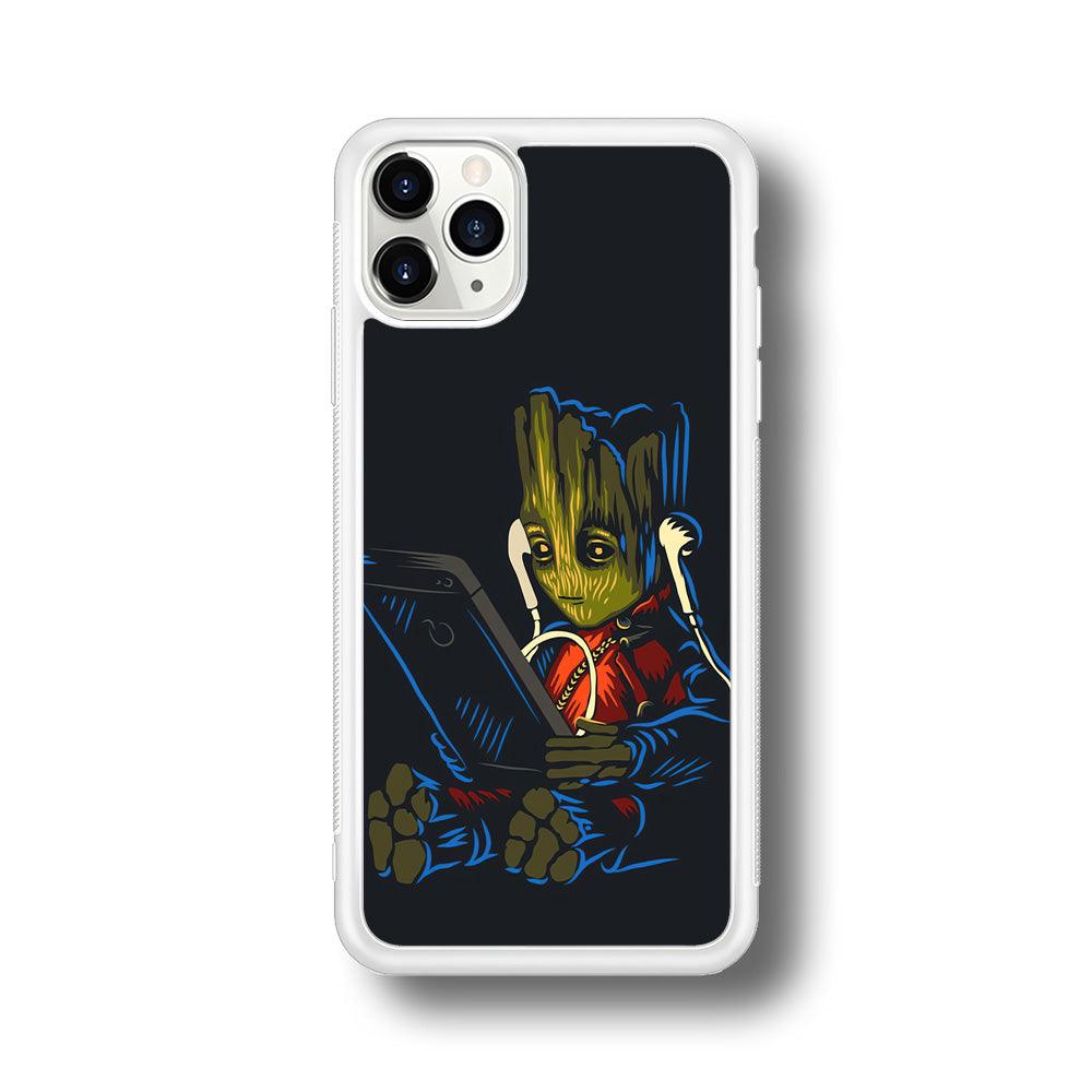 Groot Feel The Good Time iPhone 11 Pro Case-Oxvistore