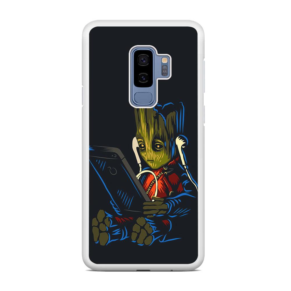 Groot Feel The Good Time Samsung Galaxy S9 Plus Case-Oxvistore