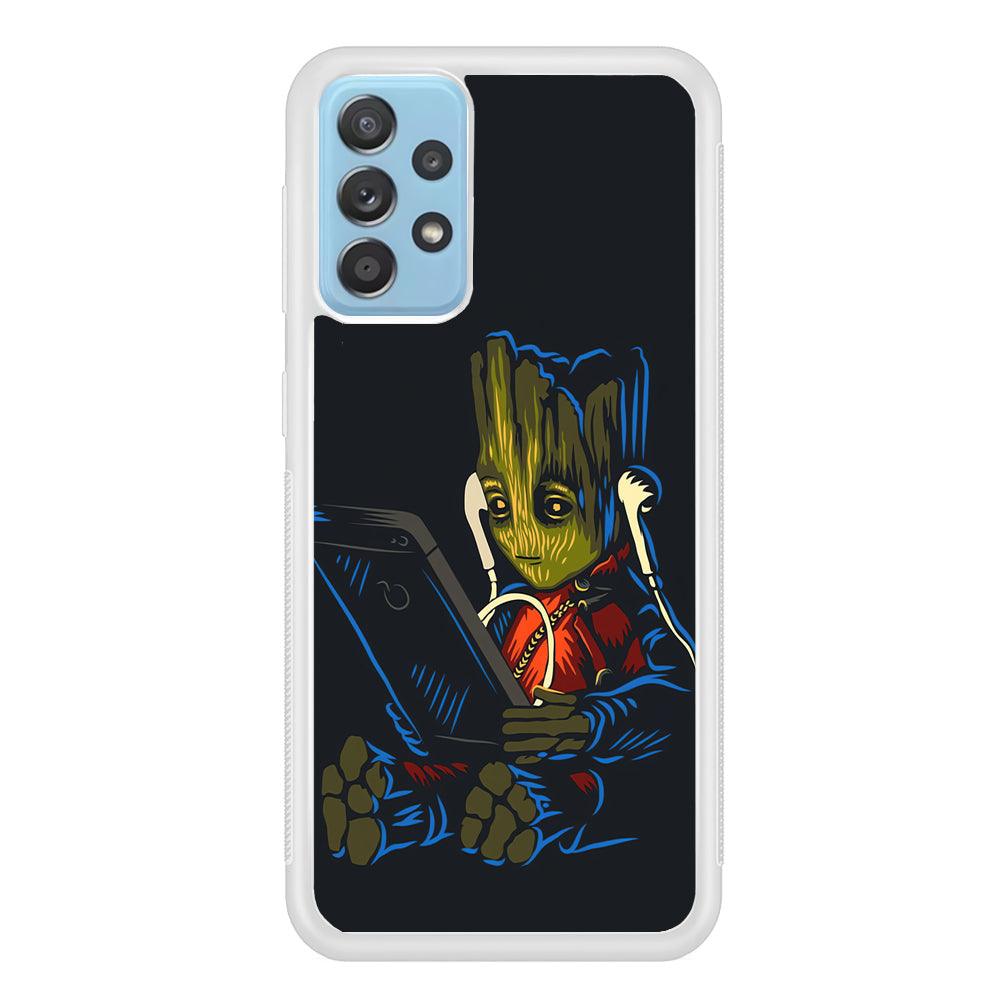 Groot Feel The Good Time Samsung Galaxy A52 Case-Oxvistore