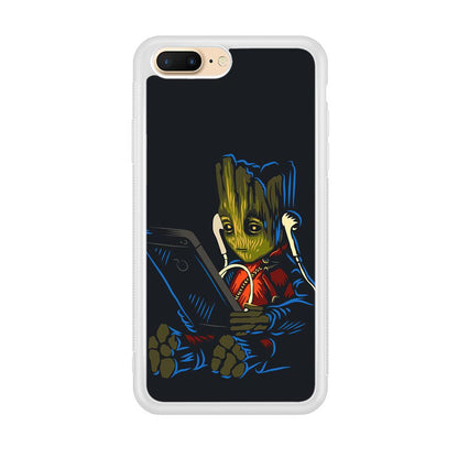 Groot Feel The Good Time iPhone 8 Plus Case-Oxvistore