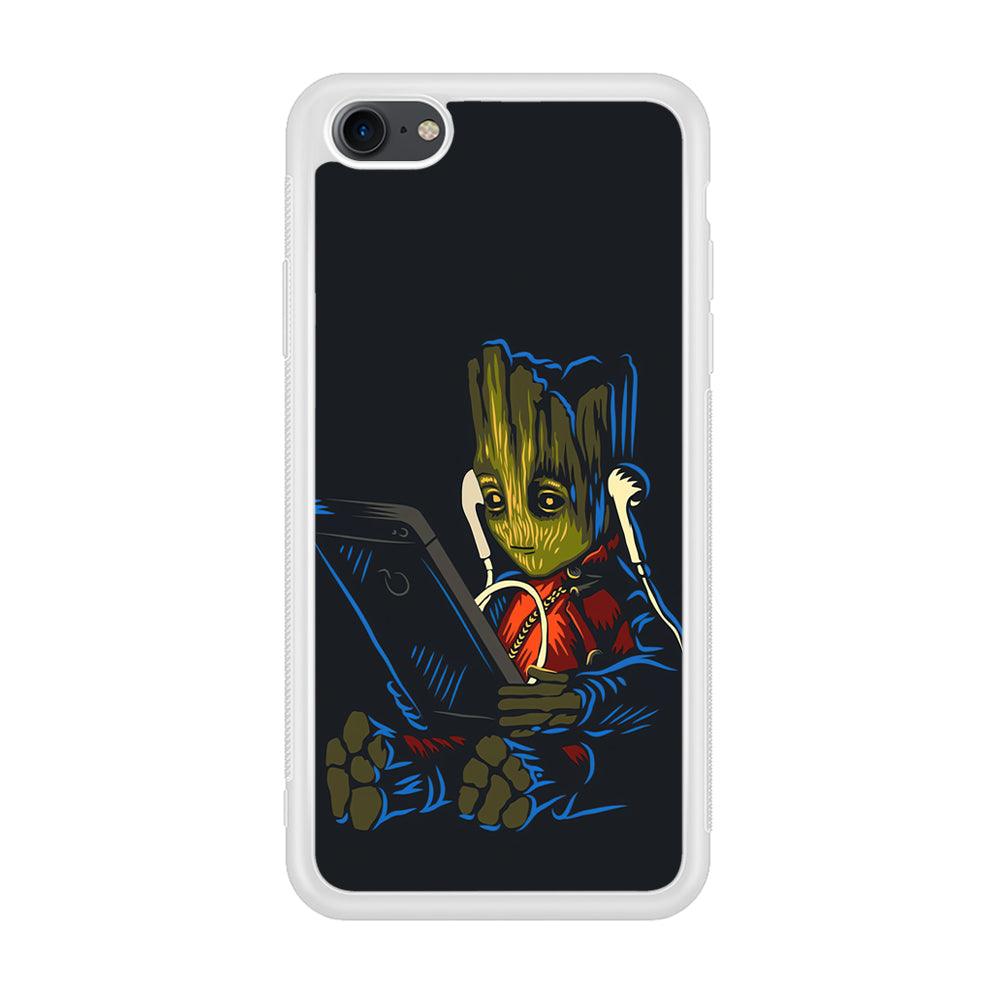 Groot Feel The Good Time iPhone 8 Case-Oxvistore