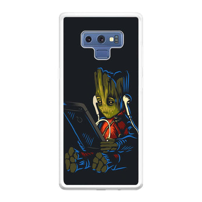 Groot Feel The Good Time Samsung Galaxy Note 9 Case-Oxvistore