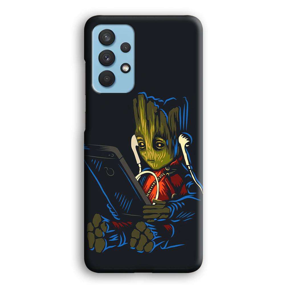 Groot Feel The Good Time Samsung Galaxy A32 Case-Oxvistore