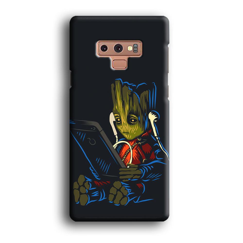 Groot Feel The Good Time Samsung Galaxy Note 9 Case-Oxvistore