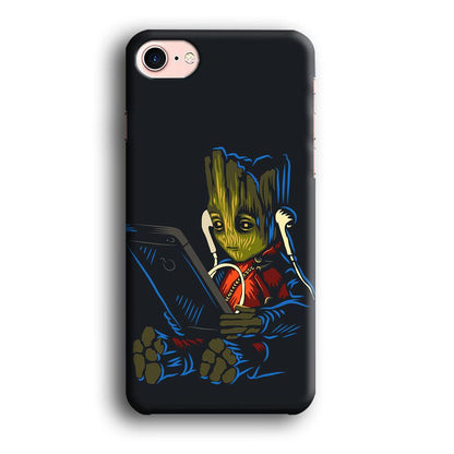 Groot Feel The Good Time iPhone 8 Case-Oxvistore