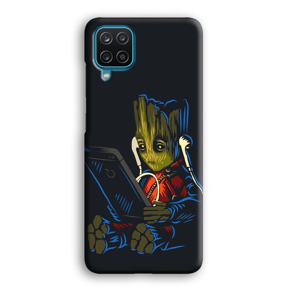 Groot Feel The Good Time Samsung Galaxy A12 Case-Oxvistore