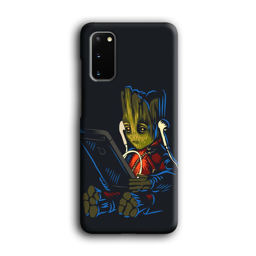 Groot Feel The Good Time Samsung Galaxy S20 Case-Oxvistore