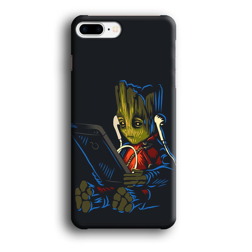 Groot Feel The Good Time iPhone 8 Plus Case-Oxvistore