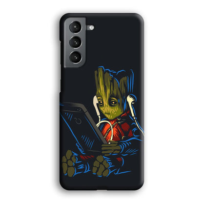 Groot Feel The Good Time Samsung Galaxy S21 Case-Oxvistore