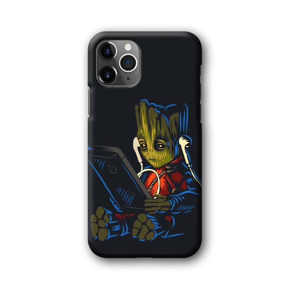 Groot Feel The Good Time iPhone 11 Pro Case-Oxvistore