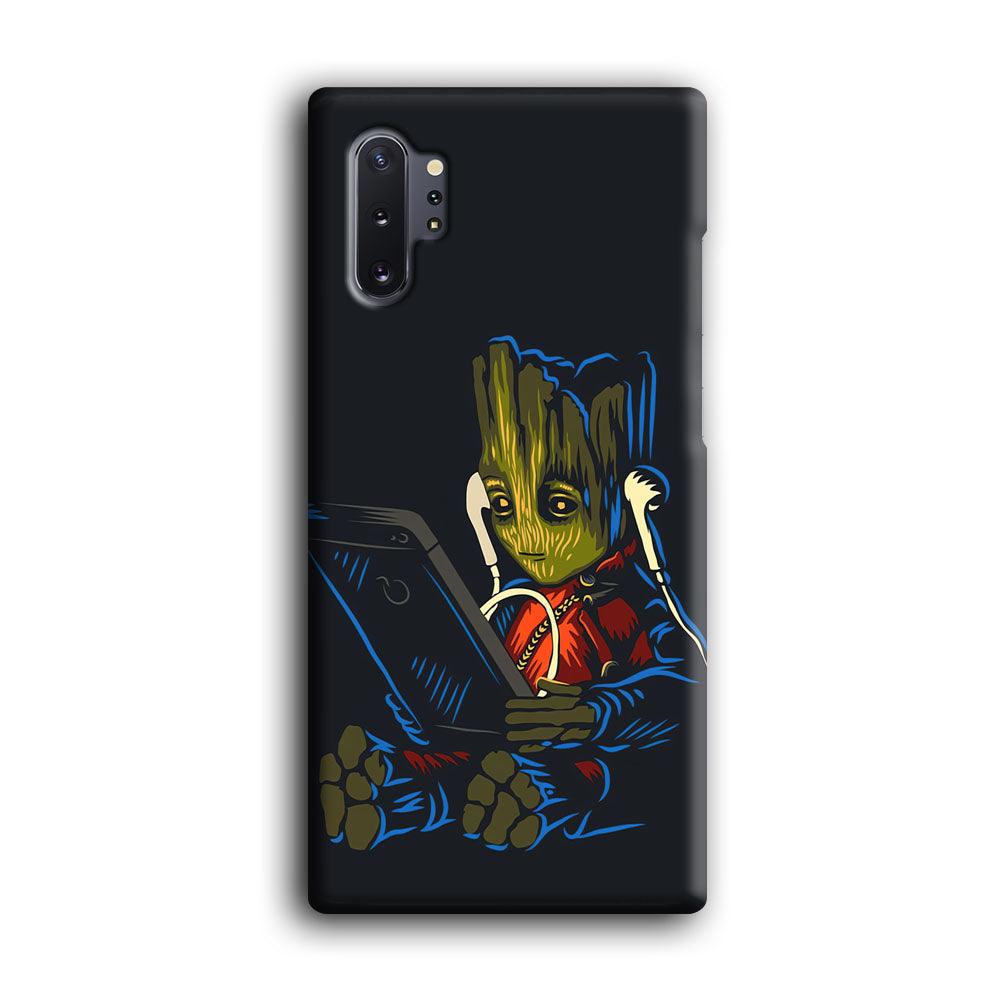 Groot Feel The Good Time Samsung Galaxy Note 10 Plus Case-Oxvistore