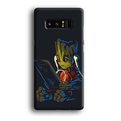 Groot Feel The Good Time Samsung Galaxy Note 8 Case-Oxvistore