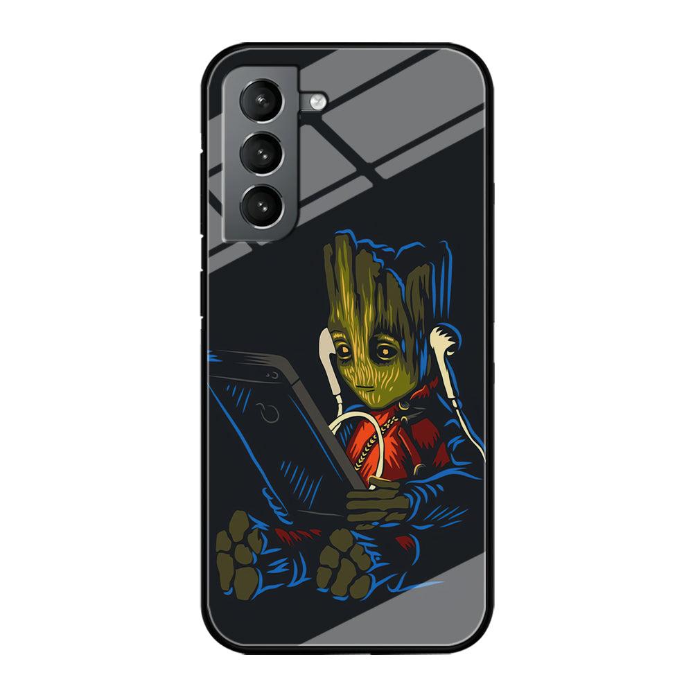 Groot Feel The Good Time Samsung Galaxy S21 Case-Oxvistore