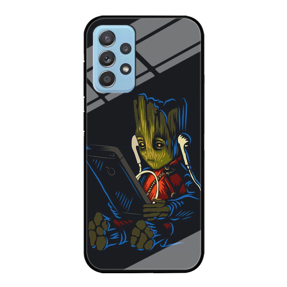 Groot Feel The Good Time Samsung Galaxy A52 Case-Oxvistore