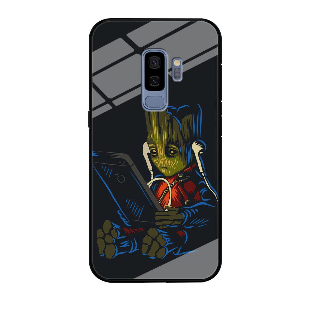 Groot Feel The Good Time Samsung Galaxy S9 Plus Case-Oxvistore