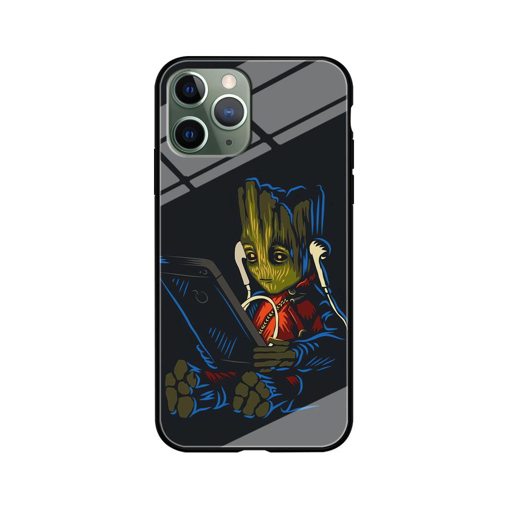 Groot Feel The Good Time iPhone 11 Pro Case-Oxvistore