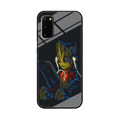 Groot Feel The Good Time Samsung Galaxy S20 Case-Oxvistore