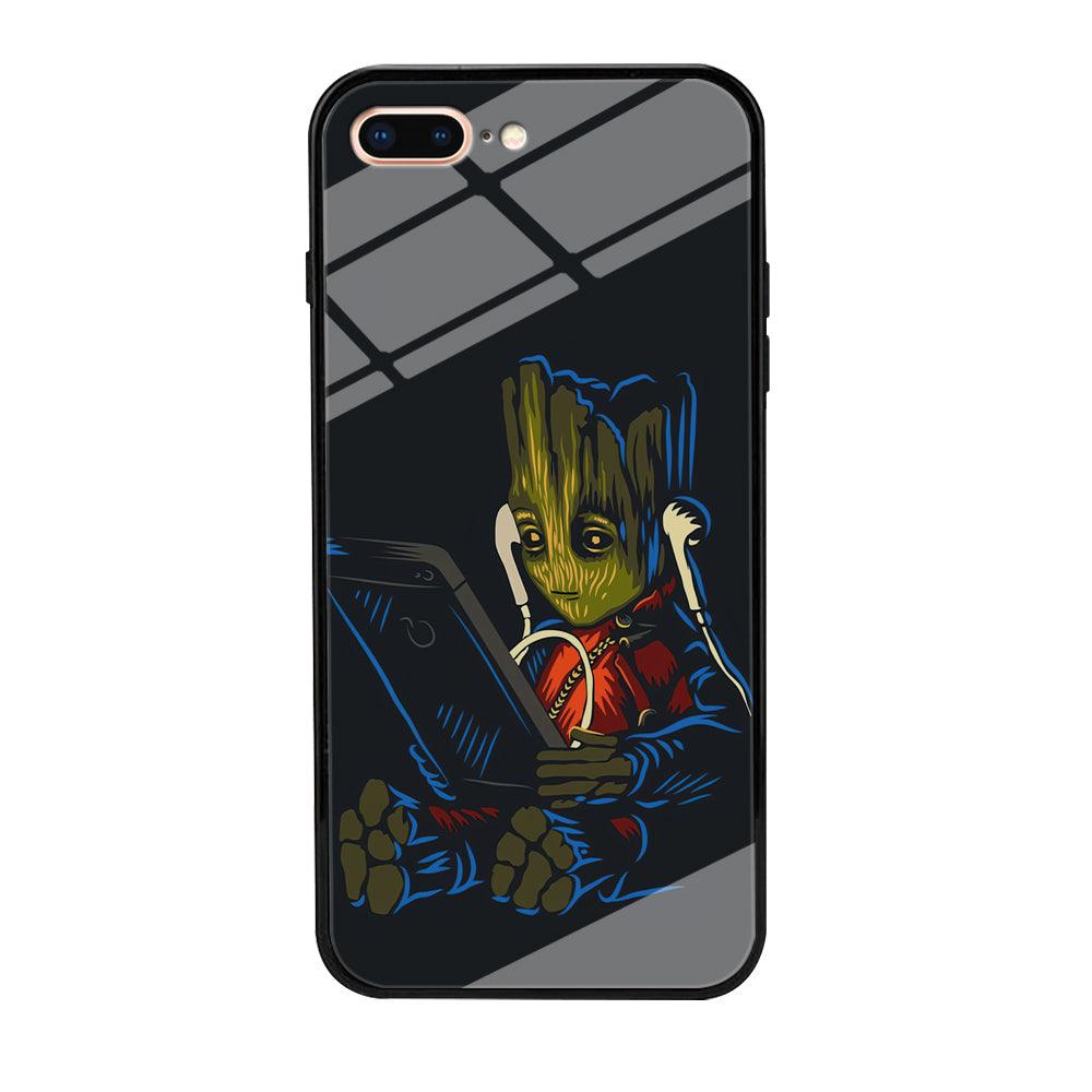 Groot Feel The Good Time iPhone 8 Plus Case-Oxvistore