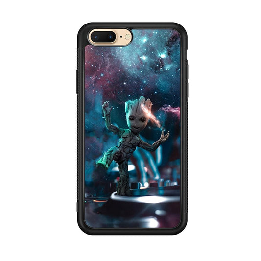 Groot Night Dancing iPhone 8 Plus Case-Oxvistore