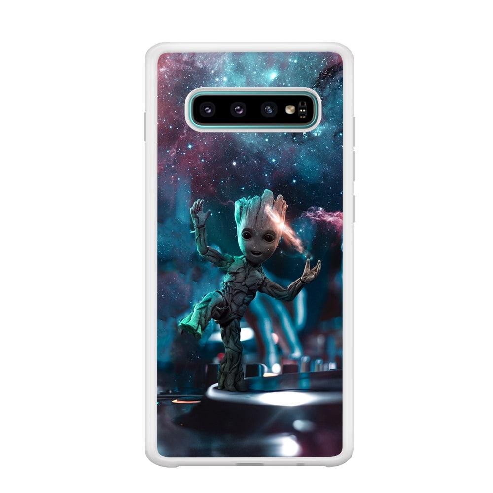 Groot Night Dancing Samsung Galaxy S10 Plus Case-Oxvistore