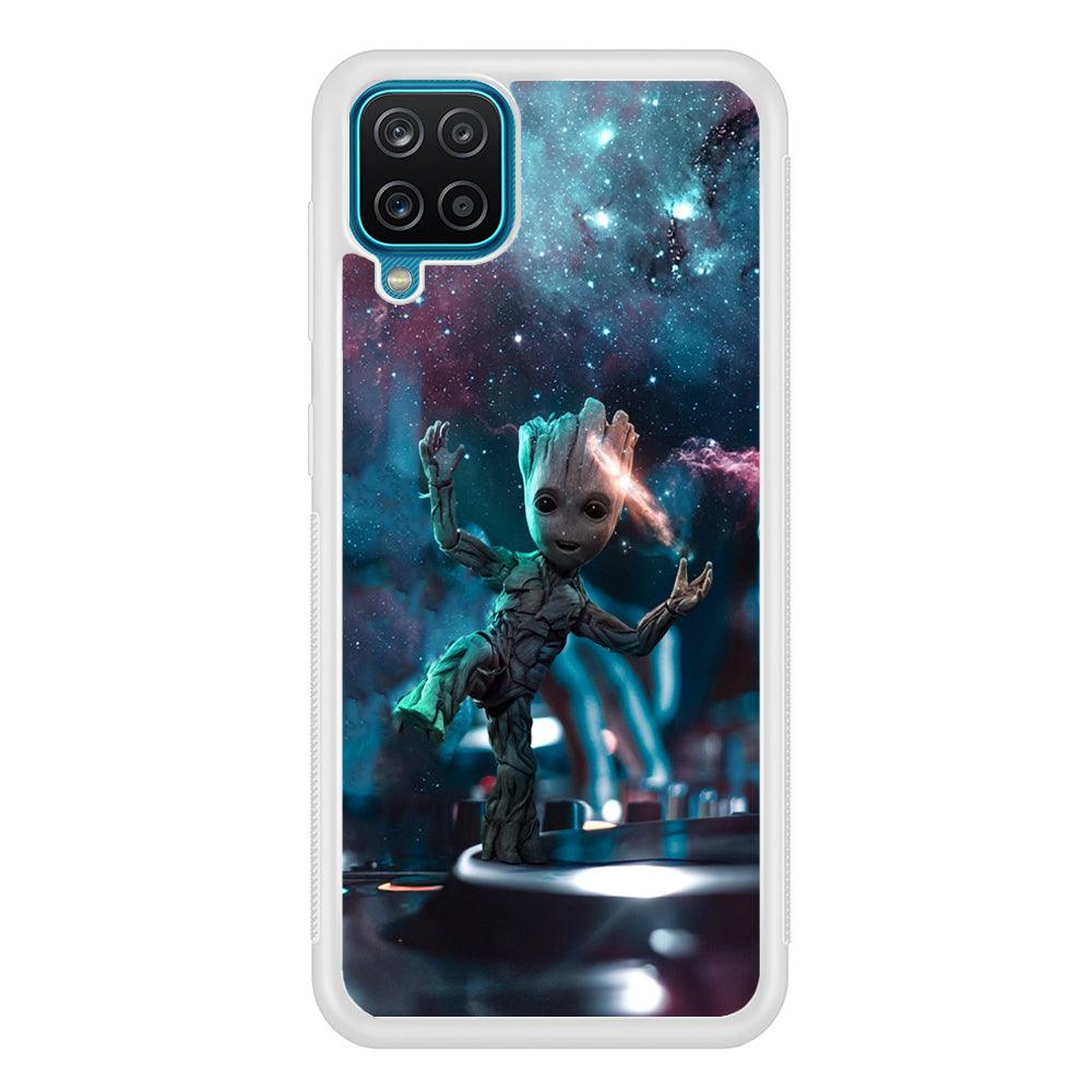 Groot Night Dancing Samsung Galaxy A12 Case-Oxvistore