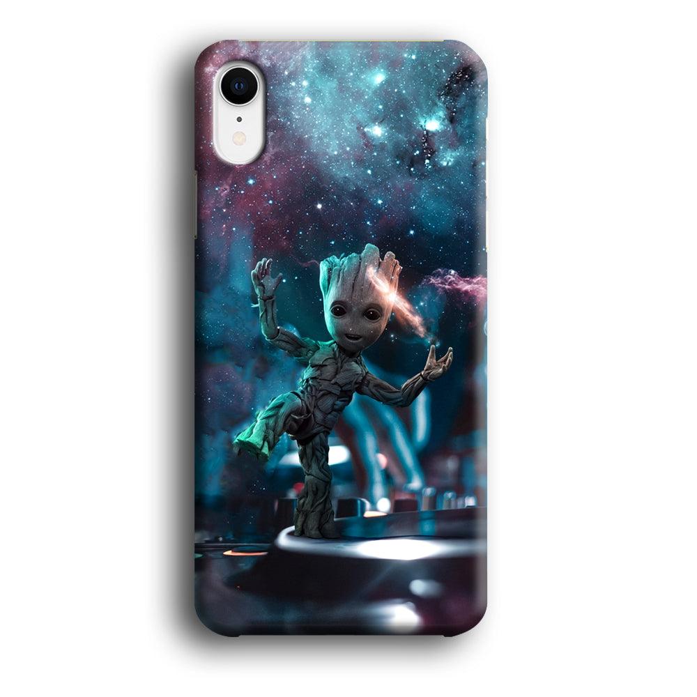 Groot Night Dancing iPhone XR Case-Oxvistore